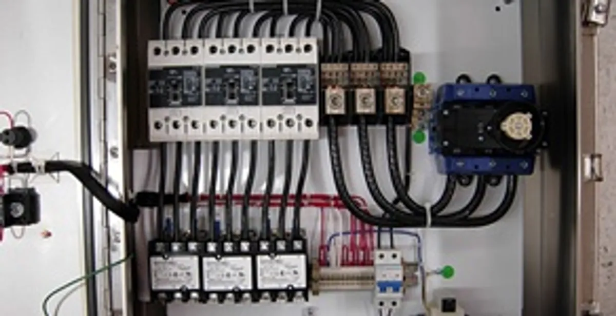 Electrical panel installation with organized circuit breakers and wiring in Seattle, WA