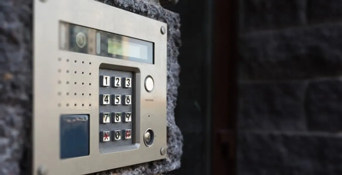 intercom system for home installation services with secure entry communication panel in Seattle, WA