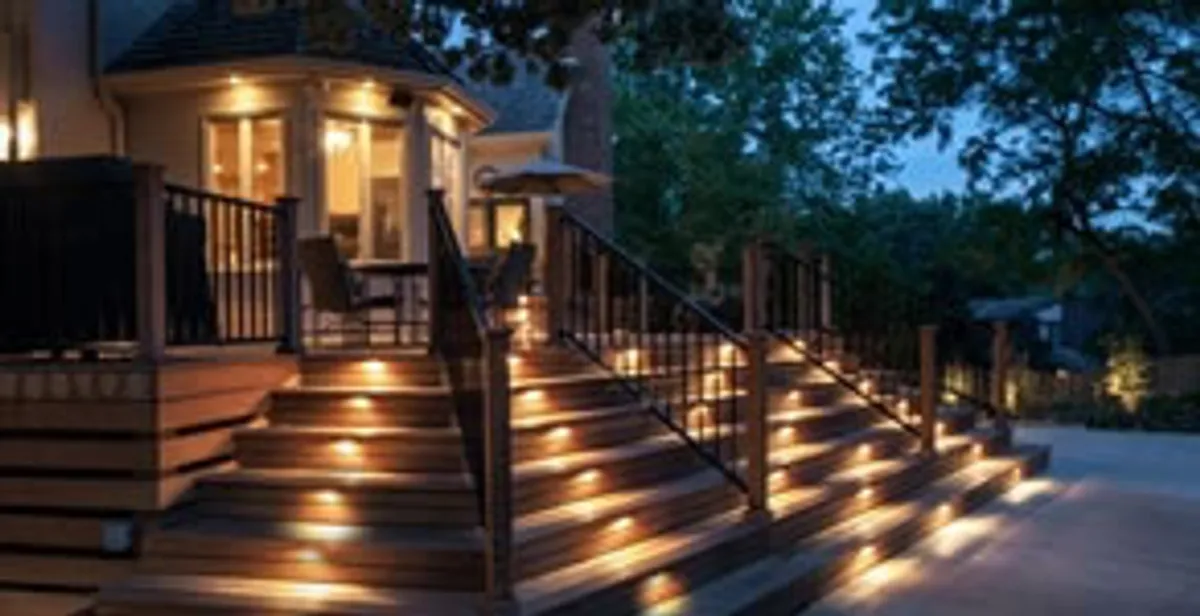 Residential electrician installing outdoor lighting for home safety in Seattle, WA